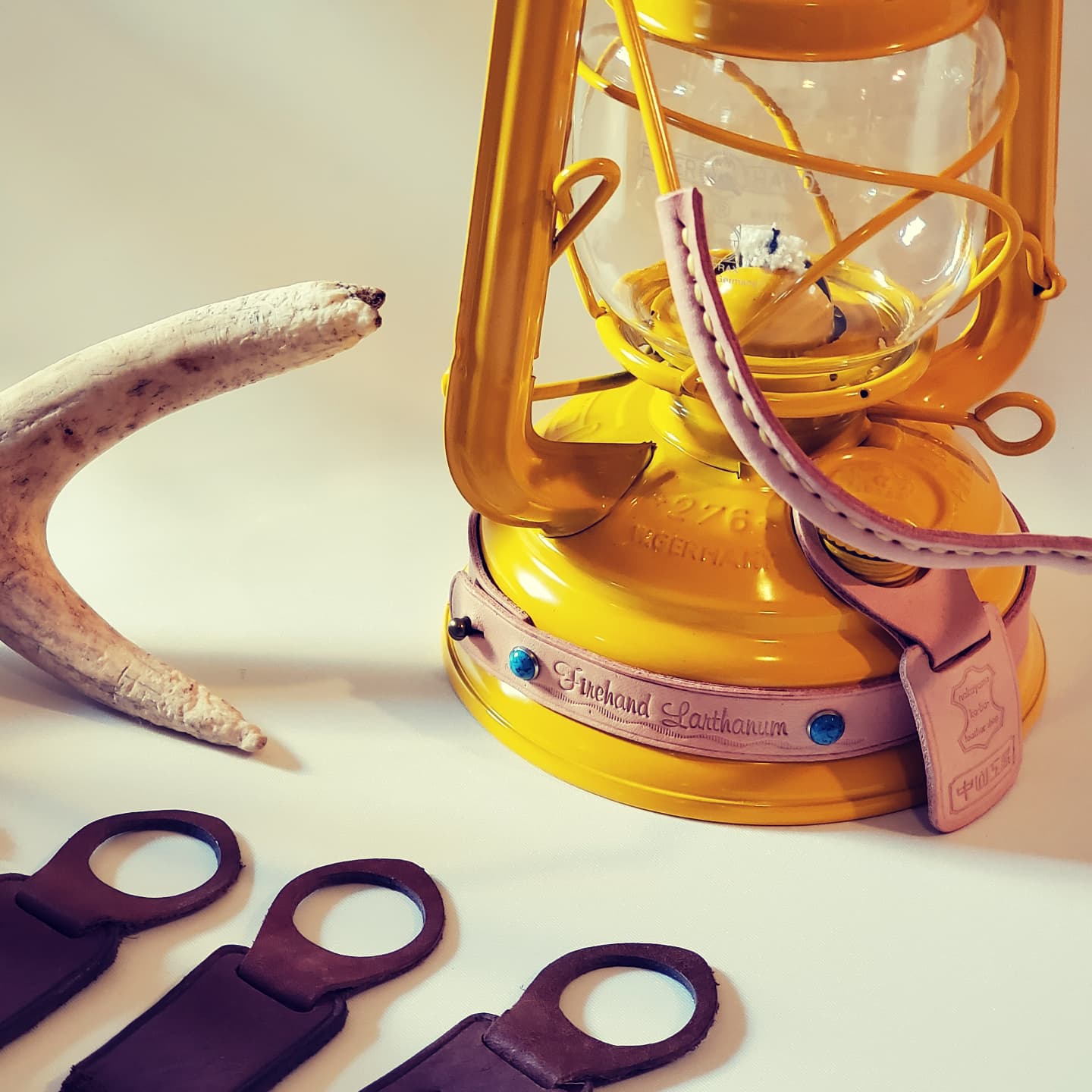 ランタン 燃料タンクカバー フュアハンド用 ヌメ革 レザーカバー