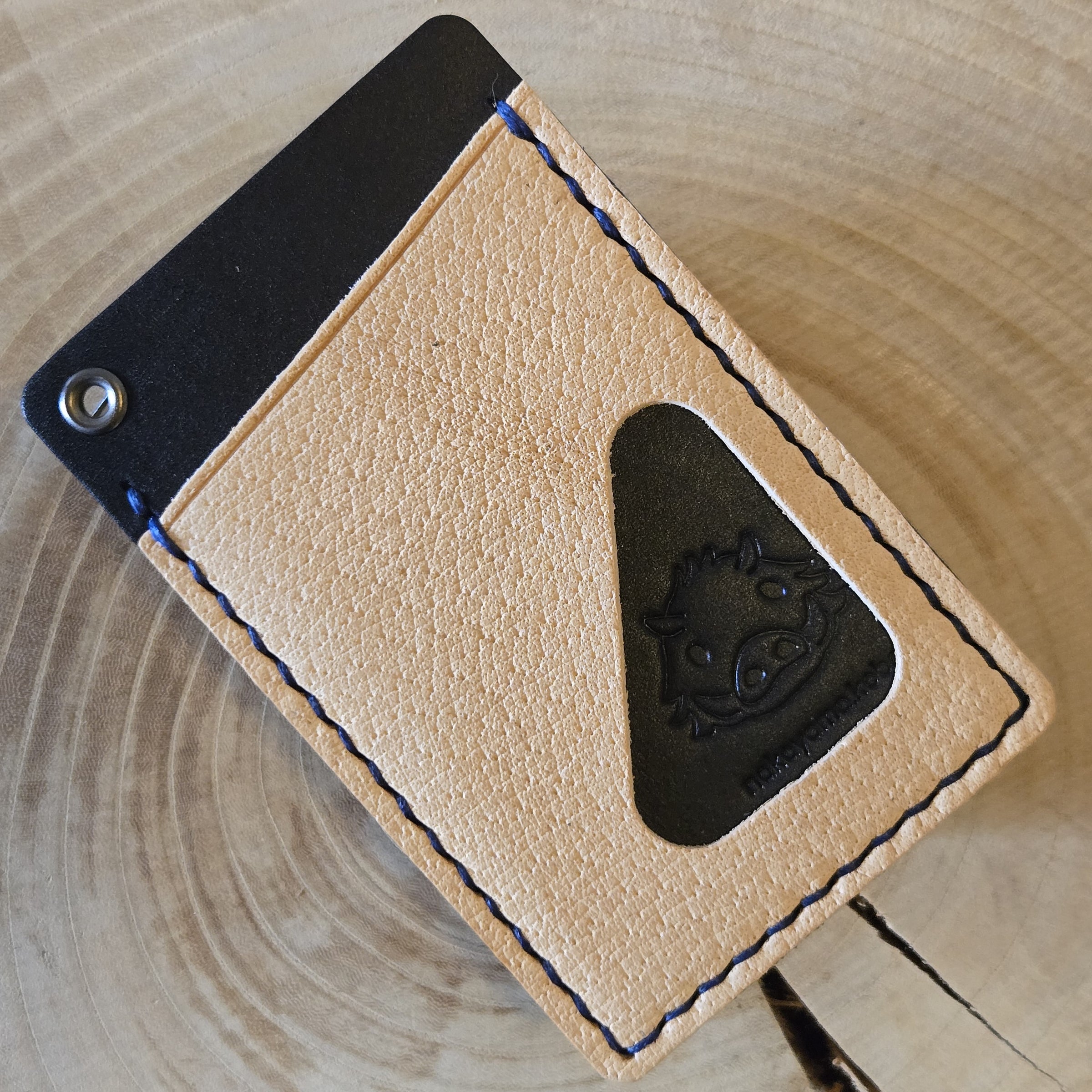 ☆3かくパスケース☆ ジビエレザー イノシシ革 | 中山工房