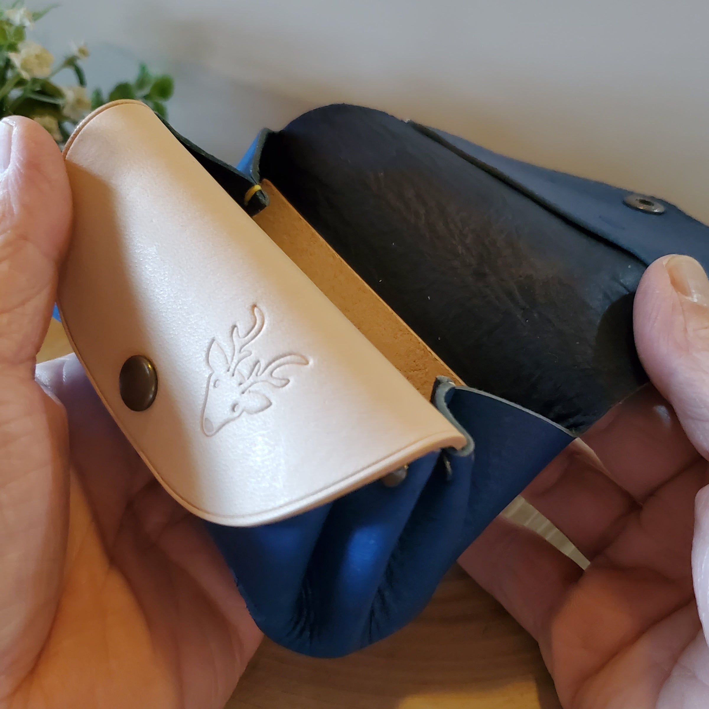 受注生産】☆ぽっこり財布☆ ジビエレザー シカ革 | 中山工房