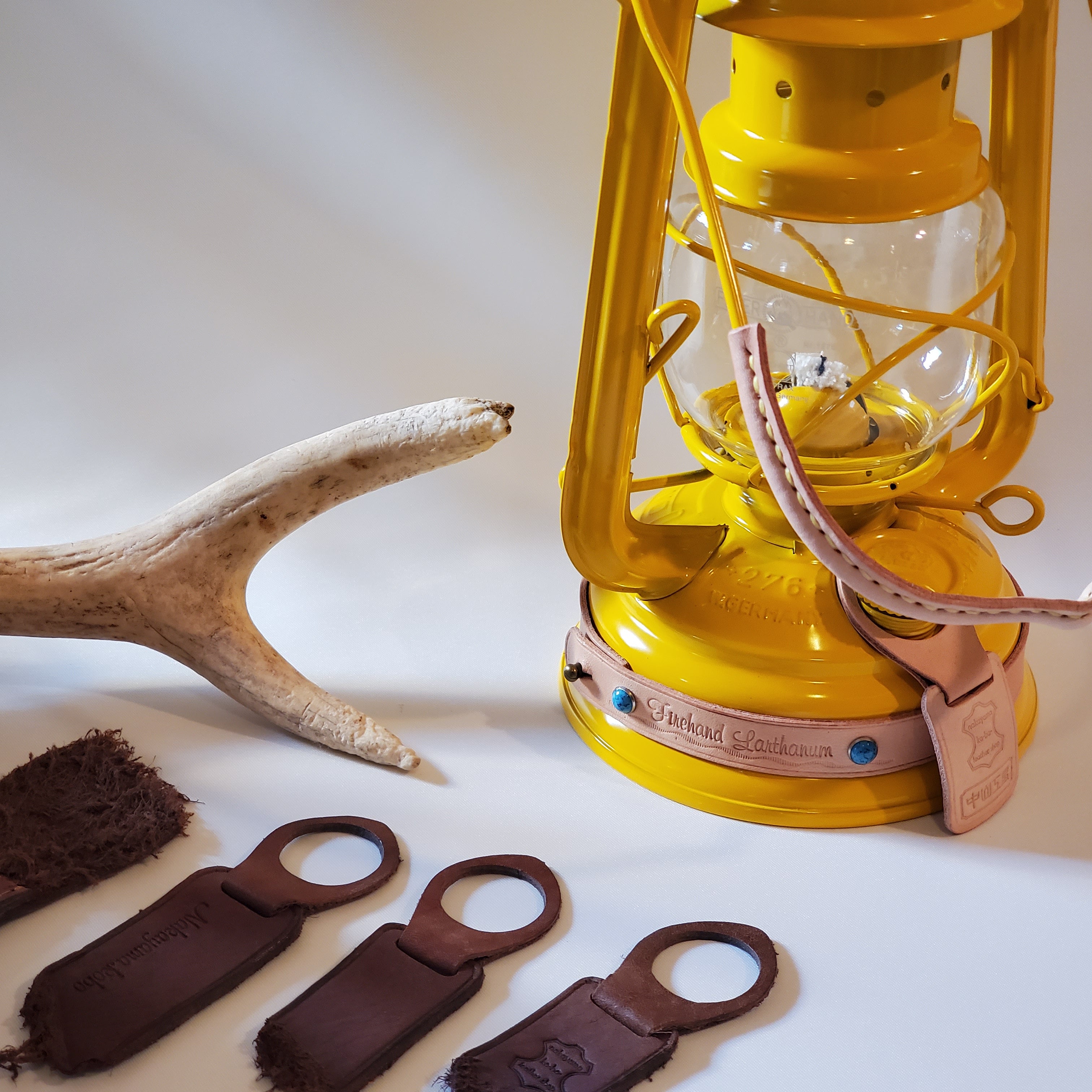 ランタン エプロン フュアハンド用(穴径24.5㎜) ☆刻印無料☆ 本革